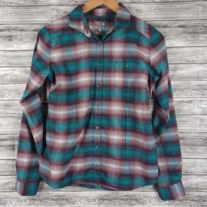 Mountain Hard Wear Women's Flannel Longsleeve Top Size 4